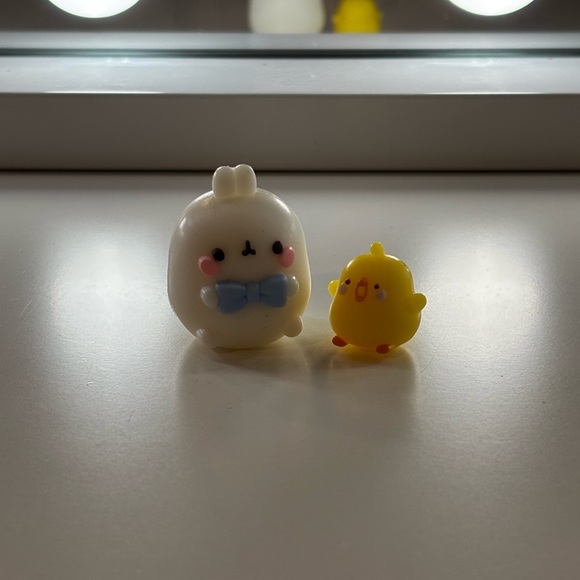 cute molang eraser sports play set - Picture 2 of 4